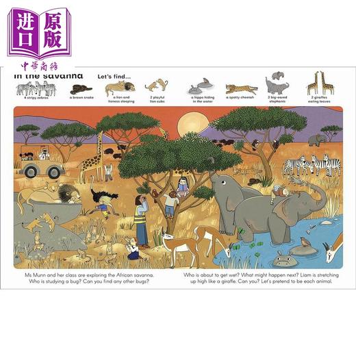 【中商原版】DK找到喜爱的动物 Find My Favourite Animals 英文原版 儿童纸板绘本 搜索和查找纸板书 亲子互动读物 进口童书 商品图4