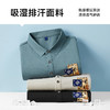 【亚麻手感】【新款DDY】大依优型大码男装短袖Polo衫翻领棉质加肥加大透气吸汗夏季上衣半袖t恤夏装 商品缩略图3