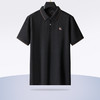 【丝光棉】【新款DPS】大依优型大码男装短袖POLO衫翻领丝光棉加肥加大透气吸汗夏季上衣半袖t恤夏装 商品缩略图1