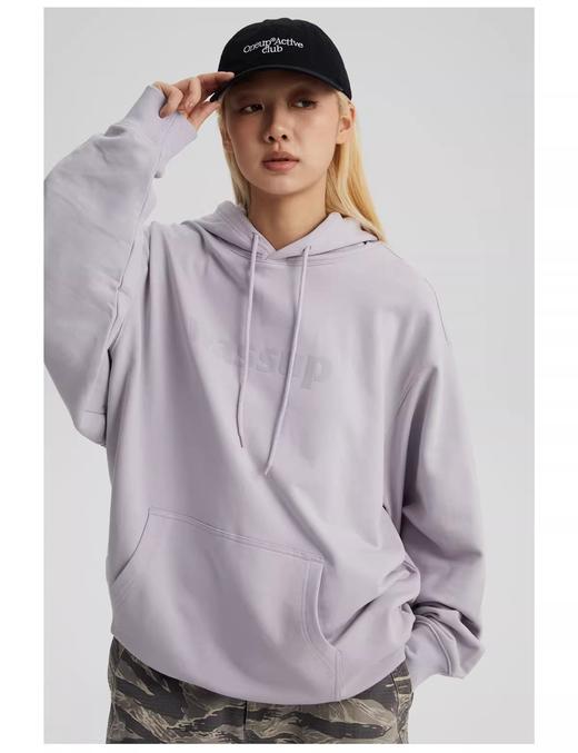 Wassup基础LOGO发泡印花连帽卫衣 商品图5
