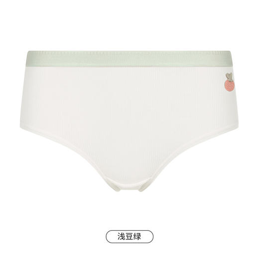 都市丽人健康木代尔系列纤柔绵内裤女人棉罗纹女士内裤低腰三角内裤LK43C1 商品图10