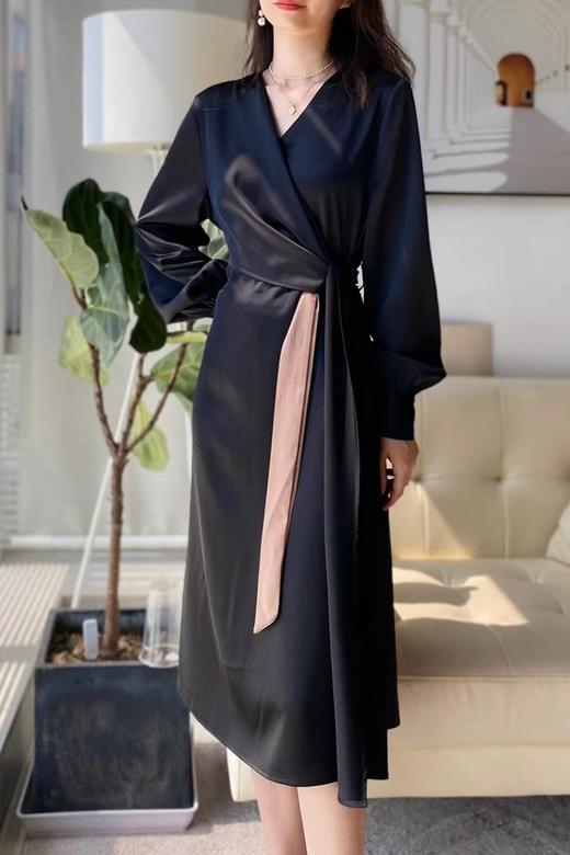 Le Malene 百变三种穿法经典黑优雅连衣裙 17390 商品图4