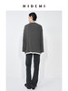 HIDEMI 经典简约拼色宽松假两件长袖T恤上衣 商品缩略图2