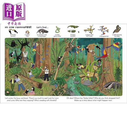 【中商原版】DK找到喜爱的动物 Find My Favourite Animals 英文原版 儿童纸板绘本 搜索和查找纸板书 亲子互动读物 进口童书 商品图3