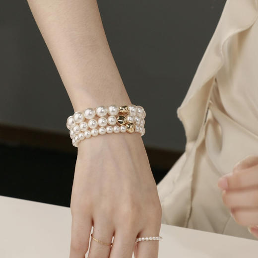 【早春福利】法式风格通勤款 施家珍珠手链 商品图6