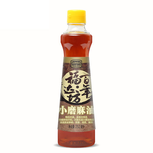 百年福达坊252ml小磨麻油（6924497914500） 商品图0