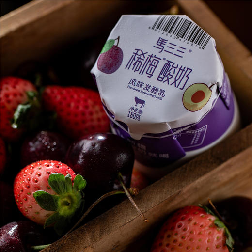 【近期生产】马三三稀梅小白罐酸奶  西梅酸奶 商品图4