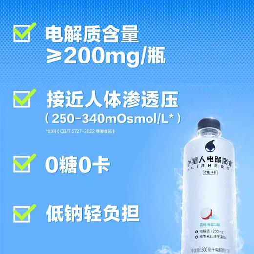元气森林外星人电解质水500ml*15瓶 商品图1
