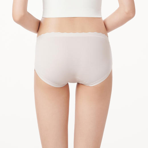 都市丽人健康木代尔系列纤柔绵内裤女细纱棉锦女士内裤低腰平角内裤LK45E5 商品图3
