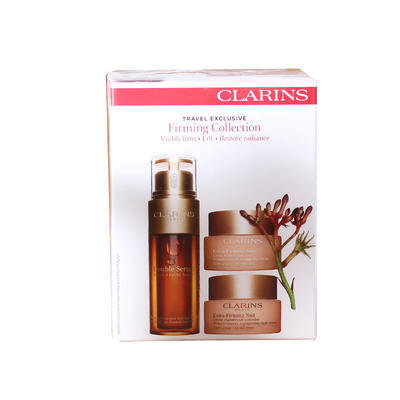 【航免仓】娇韵诗焕颜弹力三件套装（双萃精华50ml+弹簧日霜50ml+弹簧晚霜50ml） 商品图0