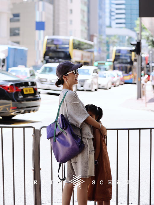 PETIT SCHAN小闪  CLO#326 itself 本身 日本进口花纱毛圈布纯棉正反拼接结构卫衣/短裤 商品图2