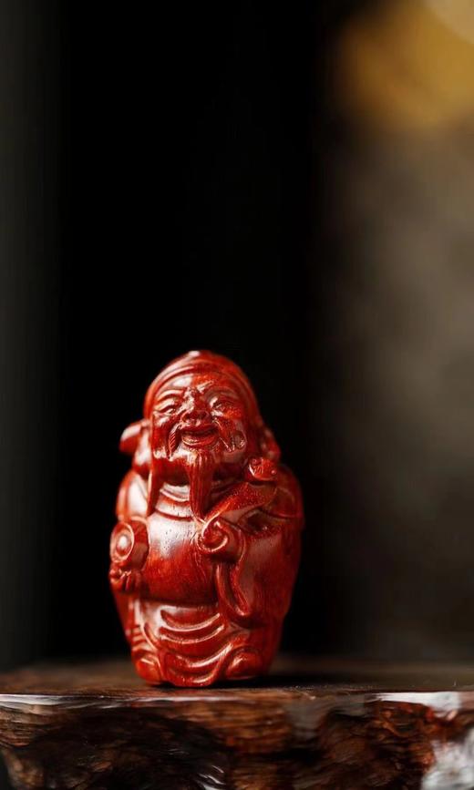 小财神°小叶紫檀手把件 商品图2