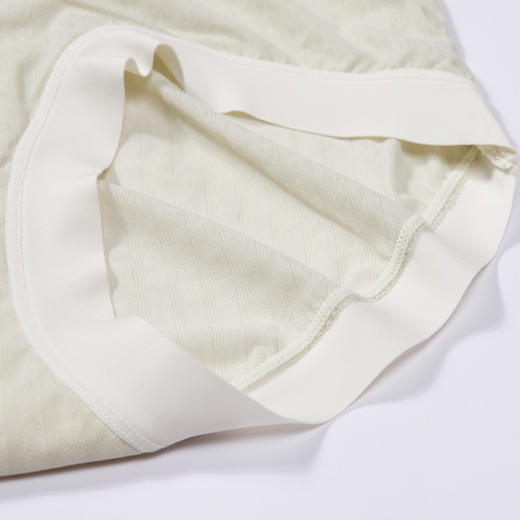 都市丽人健康系列宽版包覆内裤女锦提花女士内裤中腰平角内裤LK45C3 商品图6