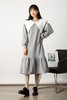 Stay2Weeks 娃娃领灰色连衣裙 10858 商品缩略图0
