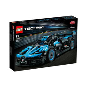 LEGO乐高42162机械组布加迪Bolide赛跑汽车男孩儿童拼装积木玩具