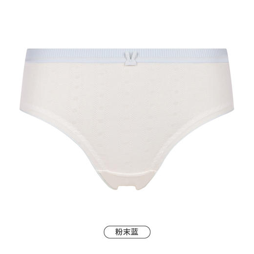 都市丽人基础系列舒肤棉内裤女棉提花纯棉女士内裤低腰三角内裤LK43A7 商品图8