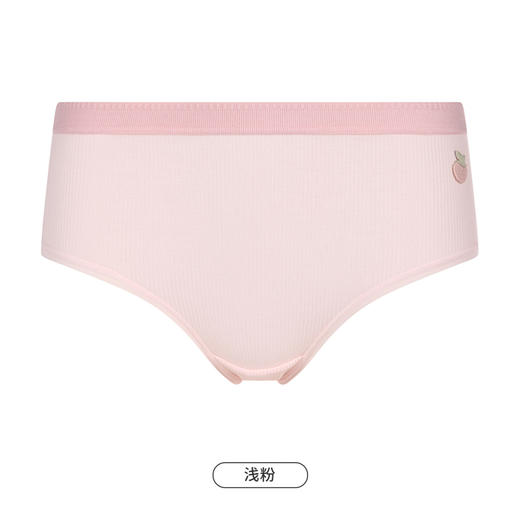 都市丽人健康木代尔系列纤柔绵内裤女人棉罗纹女士内裤低腰三角内裤LK43C1 商品图11