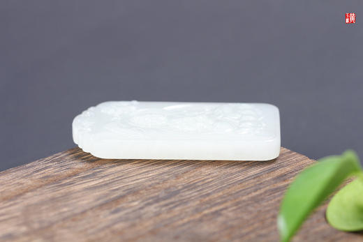 和田白玉【御龙观音】 配精美挂绳 商品图5