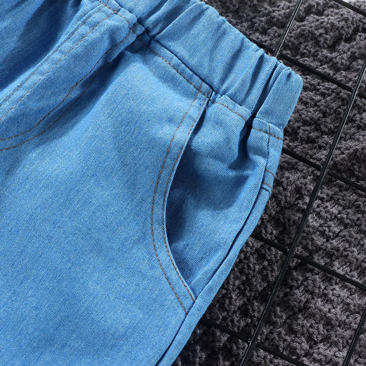 【59元任选2条春秋宝宝裤】2024春季新款 男童女童春季卫裤牛仔裤休闲裤 耐穿耐磨 舒适面料 商品图5