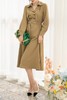 Le Malene 优雅感风衣式连衣裙 14536 商品缩略图3