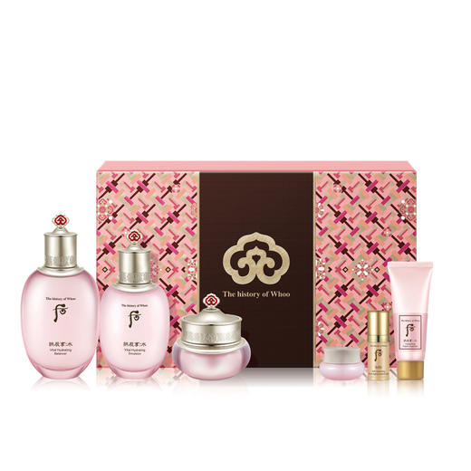 韩国后Whoo拱辰享水沄系列套盒6件套(309ml+1.3g) 商品图1