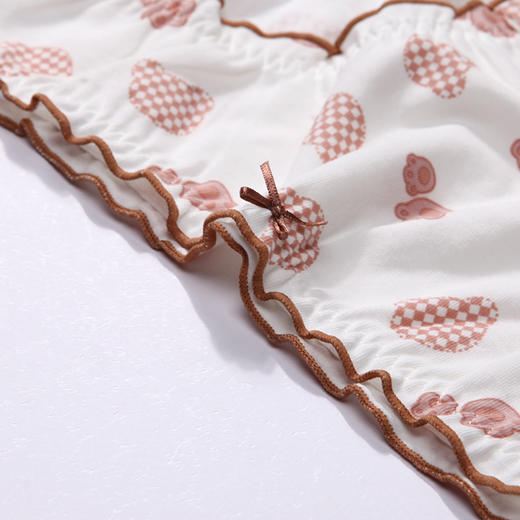 都市丽人时尚系列舒肤棉内裤女纯棉女士内裤低腰三角内裤LK43A6 商品图5