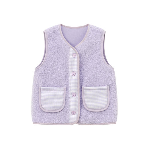 笛莎Deesha 童装2023冬季新款甜美马甲 商品图7