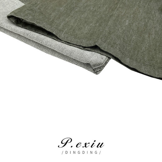 03-2潘依绣丁丁宠粉宽松复古-苎-麻-潮流百搭直筒休闲裤 6088 商品图3