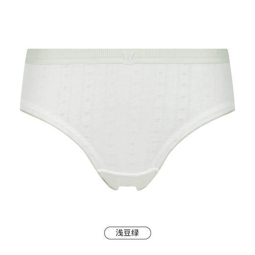 都市丽人基础系列舒肤棉内裤女棉提花纯棉女士内裤低腰三角内裤LK43A7 商品图9
