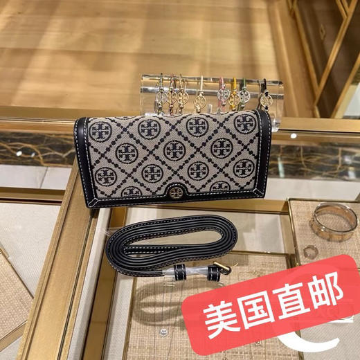 🇺🇸¥1250直邮！TORY BURCH汤丽柏琦 专柜MONOGRAM老花可单肩可斜跨可手包 商品图6