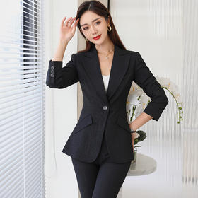 职业正装女套装西装外套时尚秋季气质女神范售楼部经理工作服秋冬