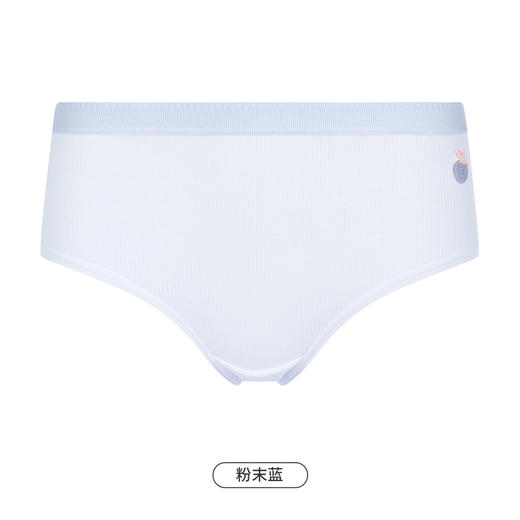 都市丽人健康木代尔系列纤柔绵内裤女人棉罗纹女士内裤低腰三角内裤LK43C1 商品图9