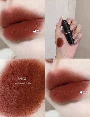 【航免仓】MAC/魅可口红#646棕红脏橘 商品图1