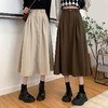 2025春秋款【洋气百搭 中长款半身裙】新款韩版 甜美休闲 小个子A字裙女 商品缩略图0