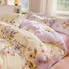 利路米家纺24年新款全棉印花四件套争妍绽放 商品缩略图3