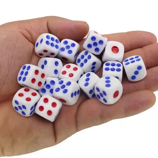 色子 13*13mm 1粒 麻将骰子亚克力筛子家庭筛子筛粒酒吧筛盅道具娱乐 商品图2