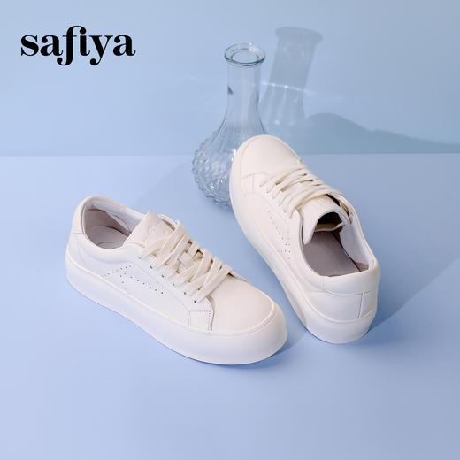 超值精选|Safiya/索菲娅2024百搭舒适低帮休闲小白鞋 SF33912256 商品图1