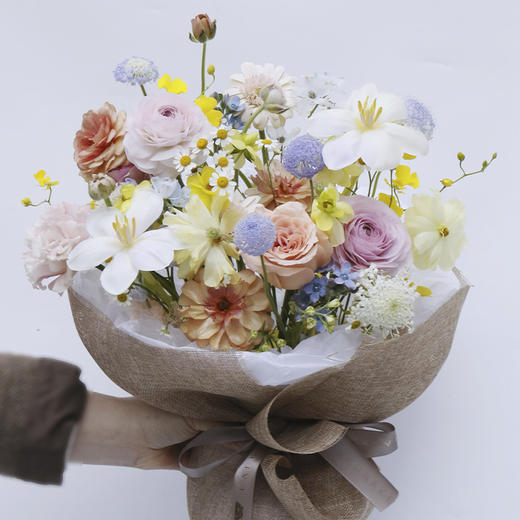 「四季 · 春」满园春色花束｜《EVERNAKED寻味四时》2024版第一期 商品图3