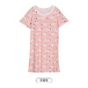 都市丽人生活家居春夏睡衣女梭织人棉家居服薄款短袖裙女士梭织棉睡裙LH46D2 商品缩略图11