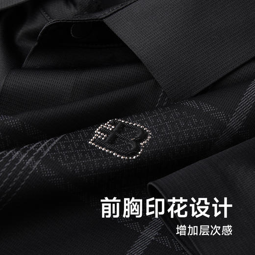 【冰丝高弹】【新款DK】大依优型大码男装短袖衬衫翻领加肥加大透气吸汗夏季上衣半袖t恤夏装 商品图1