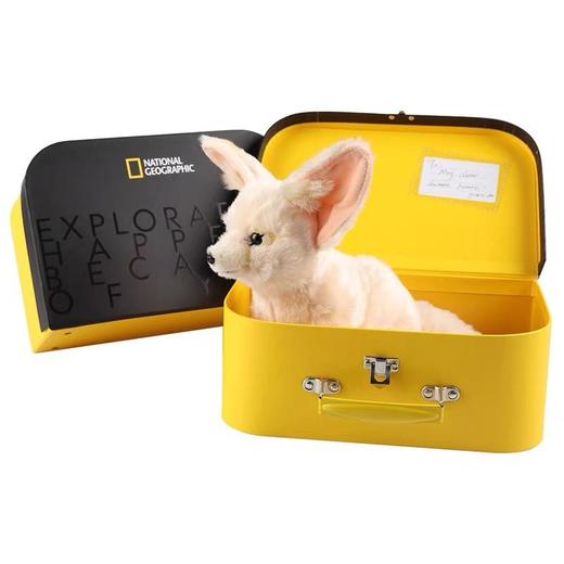 国家地理毛绒玩具动物玩偶礼盒耳廓狐纪念款 商品图0