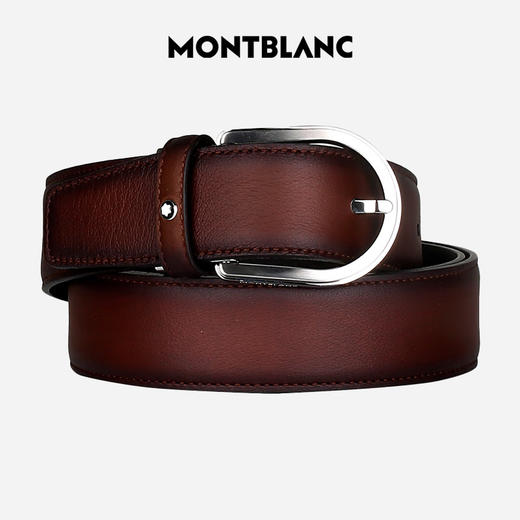 万宝龙 皮带深咖色  MB118413-F 商品图4