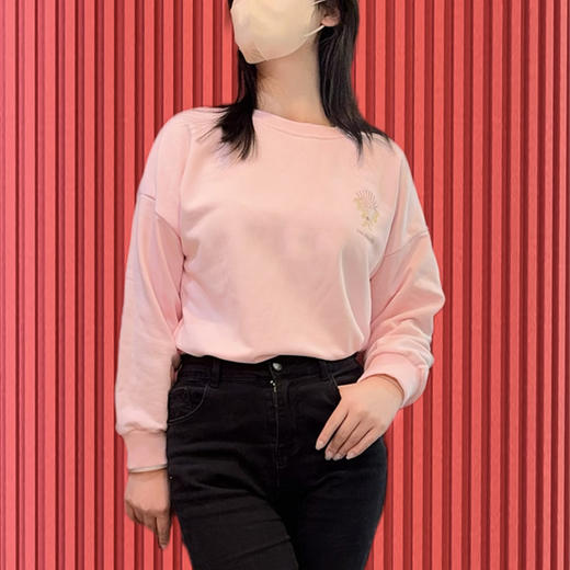 【卫衣】  缠枝莲团纹 毛圈卫衣 商品图1