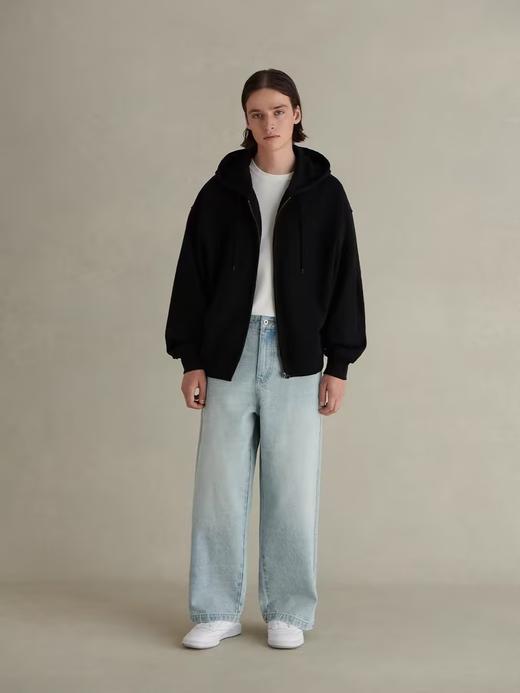 Evistub/E-3QWY17/500G重磅拉链连帽卫衣 商品图3