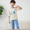 【限量抢，莫代尔升级款更舒适】2024儿童雅赛尔家居服，夏季薄款男童女宝雅赛尔七分袖套装宝宝休闲A类空调服 商品缩略图9