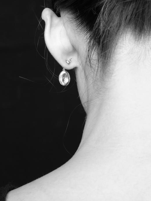 ABOAB｜DUAL Earrings [耳环 金 / 银 ]【SCULPTING】 商品图1