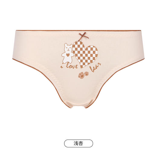 都市丽人时尚系列舒肤棉内裤女纯棉女士内裤低腰三角内裤LK43A6 商品图12