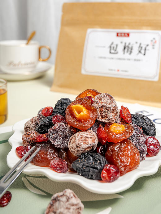 【甄选】一包梅好混合蜜饯果干酸甜梅子软糯水果干500g/包 商品图4