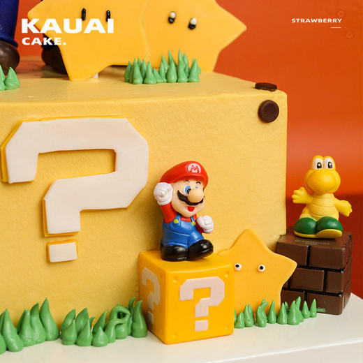 烤爱·生日蛋糕系列·超级蓝色玛丽奥·奥利奥奶油·儿童蛋糕 男生聚会生日节日蛋糕【仅限深圳同城配送】 商品图2