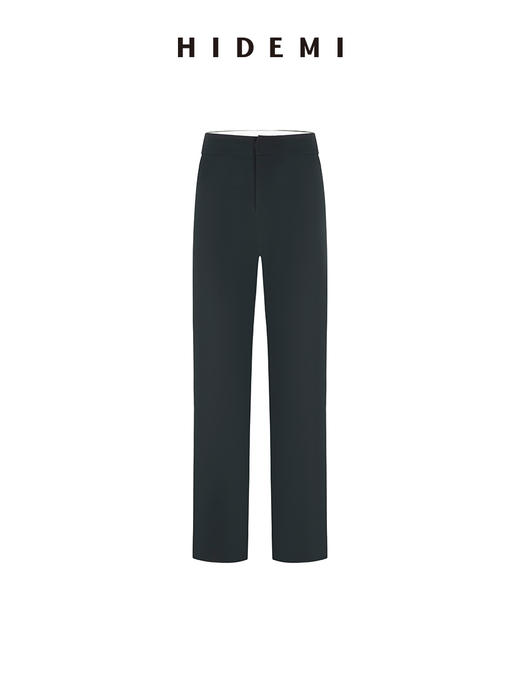 HIDEMI 极简百搭显瘦顺滑感不易皱直筒裤长裤 商品图9